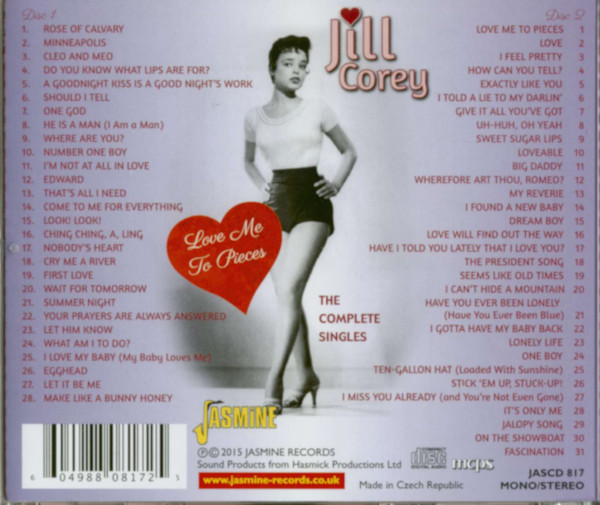 Love Me To Pieces - The Complete Singles (2-CD)