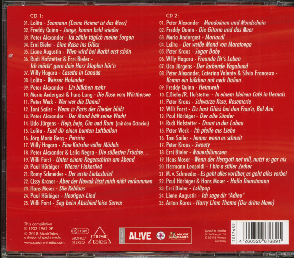 Habe die Ehre - Schlagerlieblinge aus Österreich (2-CD)