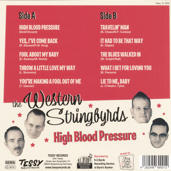 High Blood Pressure (LP, 10inch)