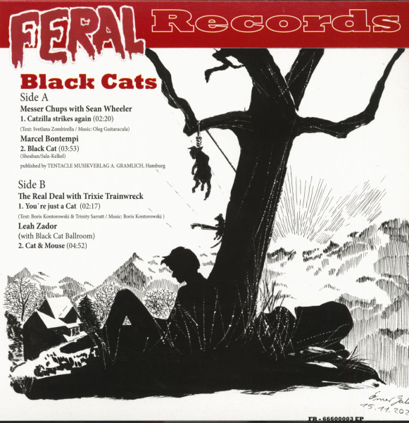 Black Cats (7inch, 45rpm, EP, Ltd.)