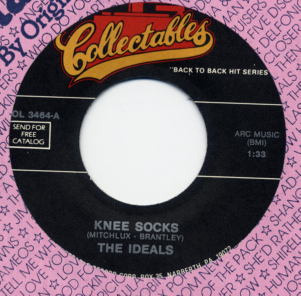 Knee Socks b-w This Broken Heart 7inch, 45rpm