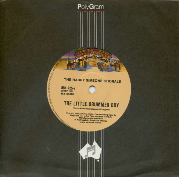 Love's Theme - The Little Drummer Boy (7inch, 45rpm, SC, CS)