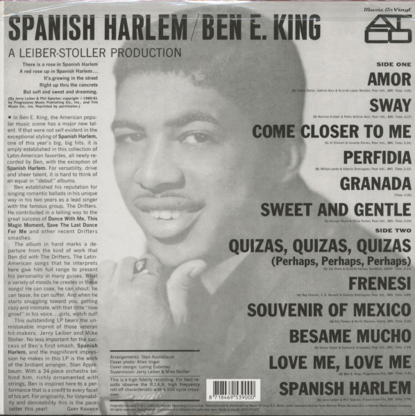 Spanish Harlem (LP, 180g Vinyl)