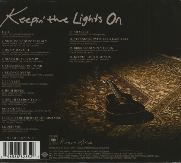 Keepin The Lights On (CD)