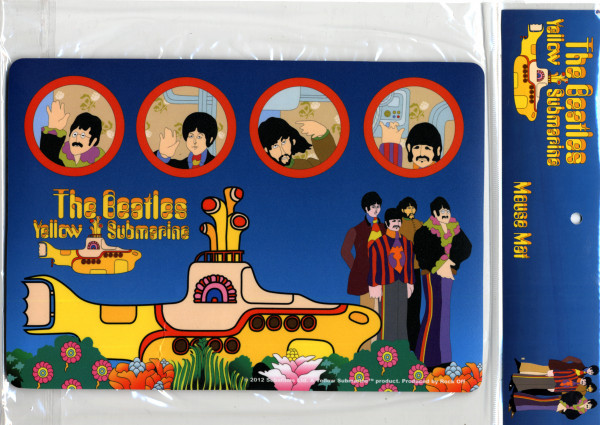 Mousemat - Yellow Submarine - (18cm x 26cm)