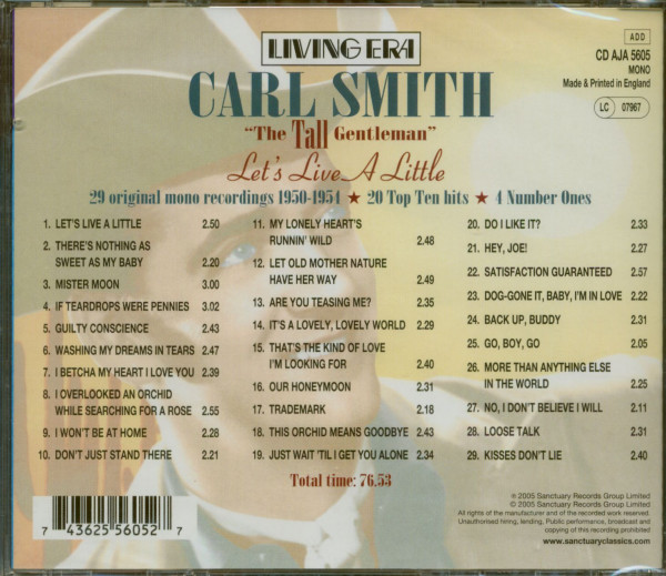 Let's Live A Little (CD)