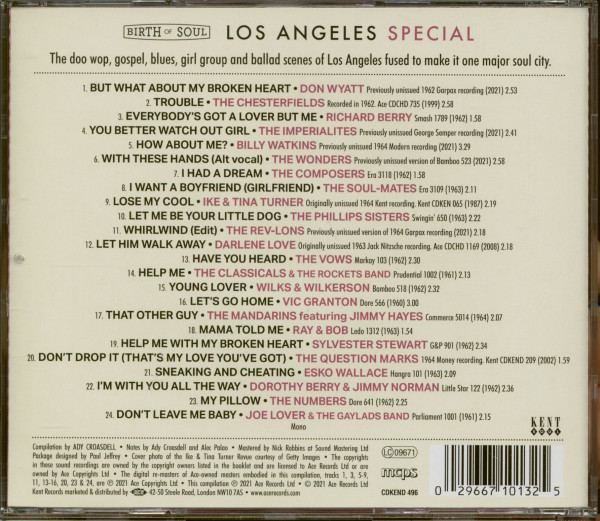 Birth Of Soul - Los Angeles Special (CD)