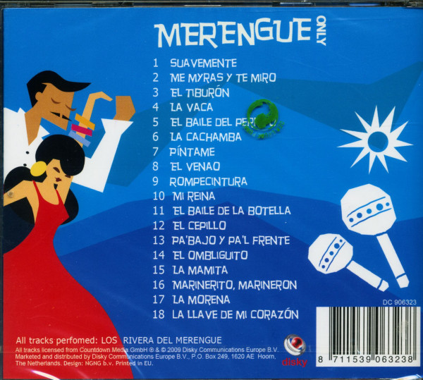 Merengue Only (CD)