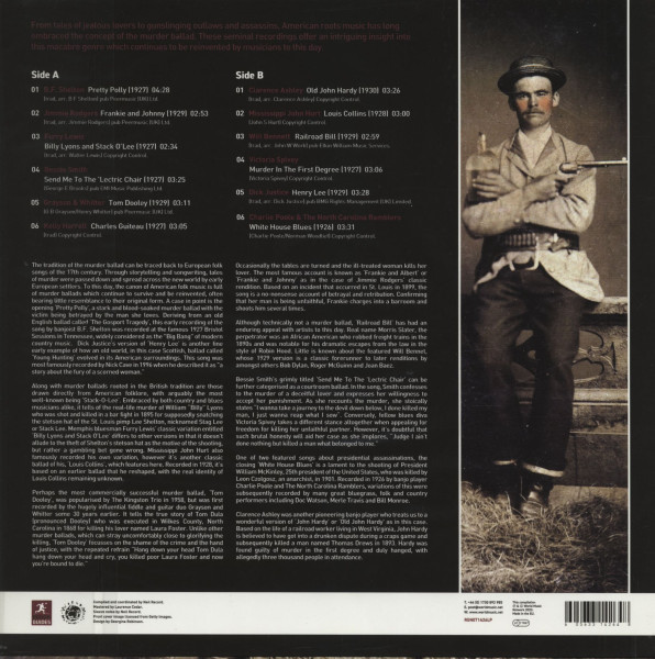The Rough Guide To Murder Ballards (LP, 180g Vinyl, Ltd.)