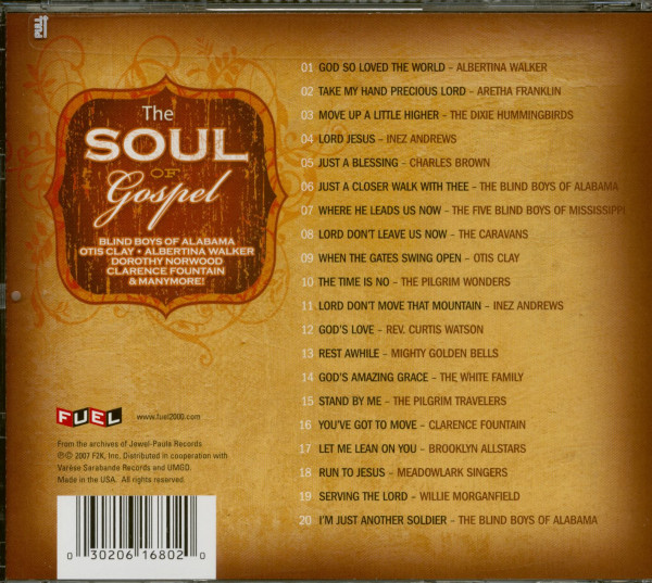 The Soul Of Gospel (CD)