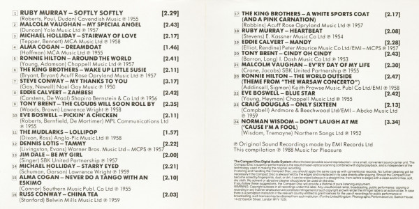3. Bild von Various: Stars Of The 50's (CD)