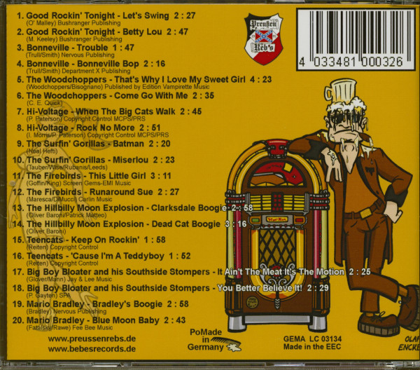 Don't Mess With The Rebs Vol.3 (CD)