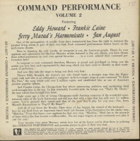 Vorschau: Command Performance, Vol.2 (7inch, 45rpm, EP, PS) Vorschau: Command Performance, Vol.2 (7inch, 45rpm, EP, PS)