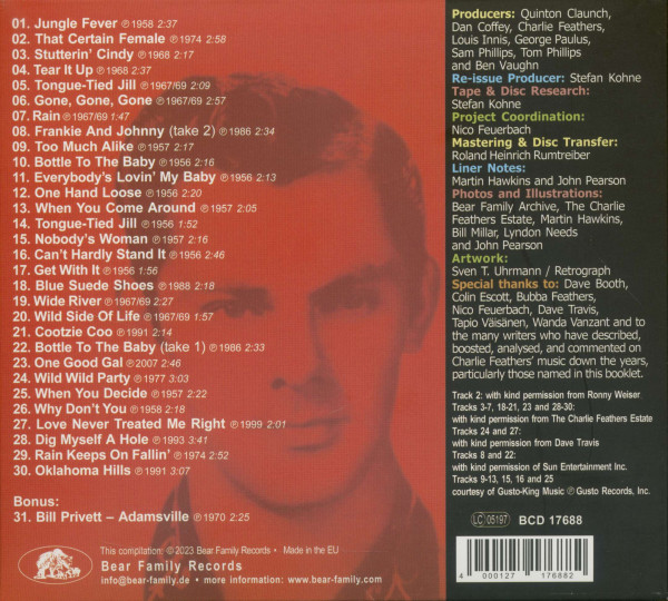 Charlie Feathers - Rocks (CD)