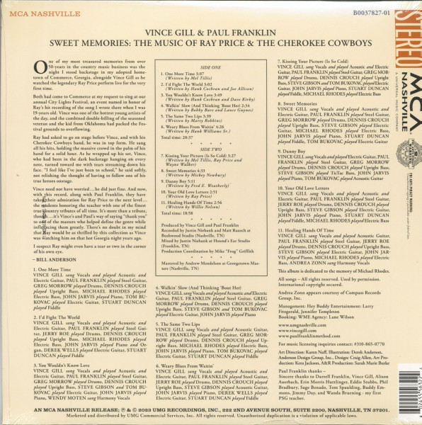 Sweet Memories (LP)
