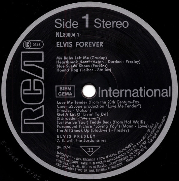 Elvis Forever - 32 Great Tracks (2-LP)