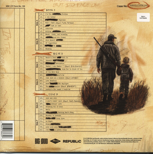 I'm The Problem (3-LP)