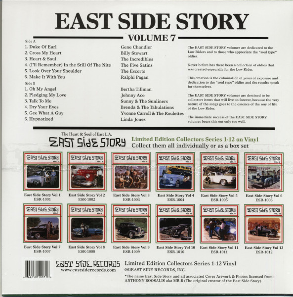 East Side Story Vol.1-12 (13-LP Box-Set, Ltd.)