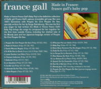 Vorschau: Made In France: France Gall's Baby Pop (CD) Vorschau: Made In France: France Gall's Baby Pop (CD)