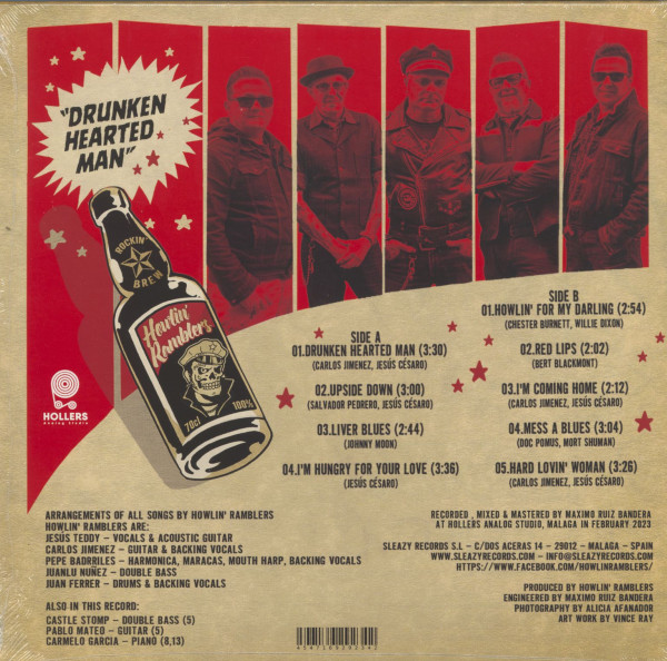 Drunken Hearted Man (LP, 10inch)
