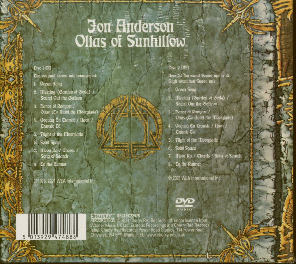 Olias Of Sunhillow (CD+DVD)