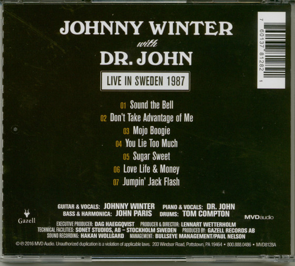 Live In Sweden 1987 (CD)