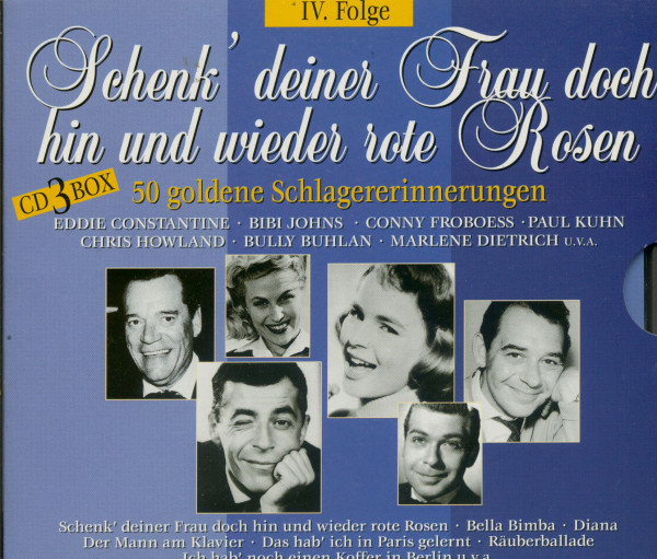 2. Bild von Various: Schenk deiner Frau doch hin und wieder rote Rosen (3-CD)