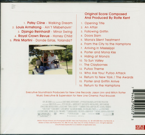 Town & Country - Original Motion Picture Soundtrack (CD)