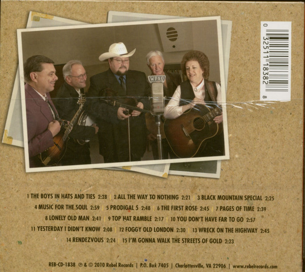 The Boys In Hats & Ties (CD)