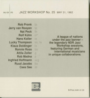 Vorschau: NDR Jazz Workshop No.25 (2-CD) Vorschau: NDR Jazz Workshop No.25 (2-CD)