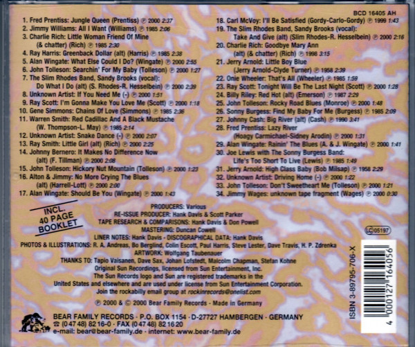 Vol.17 - Rockabilly From The Vaults Of Sun Records (CD)