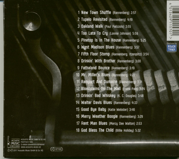 Old School Blues Piano Stylings (CD)