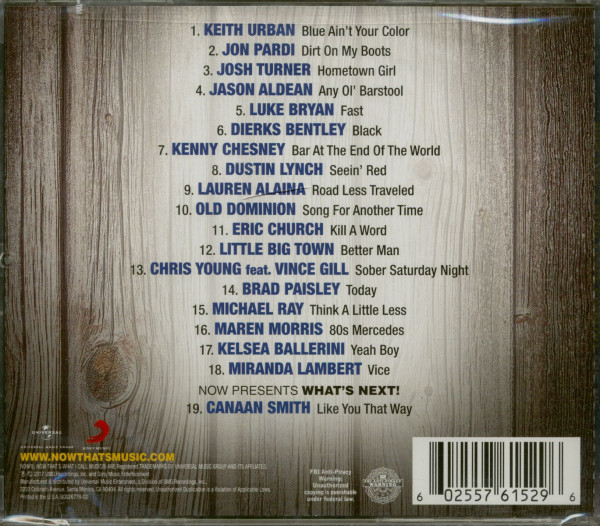 Now That's What I Call Country Vol.10 (CD)