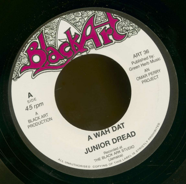 Junior Dread - The Upsetters (7inch, 45rpm, BC)