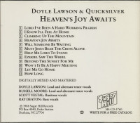 Vorschau: Heaven's Joy Awaits (CD) Vorschau: Heaven's Joy Awaits (CD)