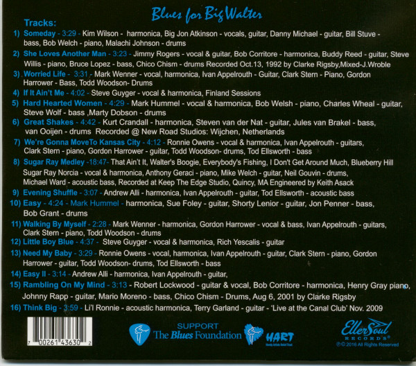 Blues For Big Walter (CD)