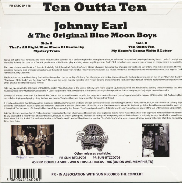 Ten Outta Ten (7inch, EP, 45rpm, PS)