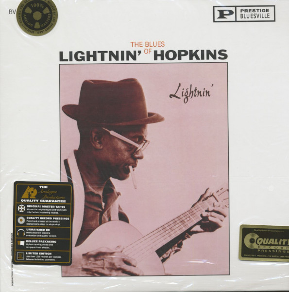 Lightnin' - The Blues Of Lightnin' Hopkins (LP, 180g Vinyl) Lightnin' - The Blues Of Lightnin' Hopkins (LP, 180g Vinyl)