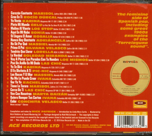 Beat Girls Español! 1960s She-Pop From Spain (CD)