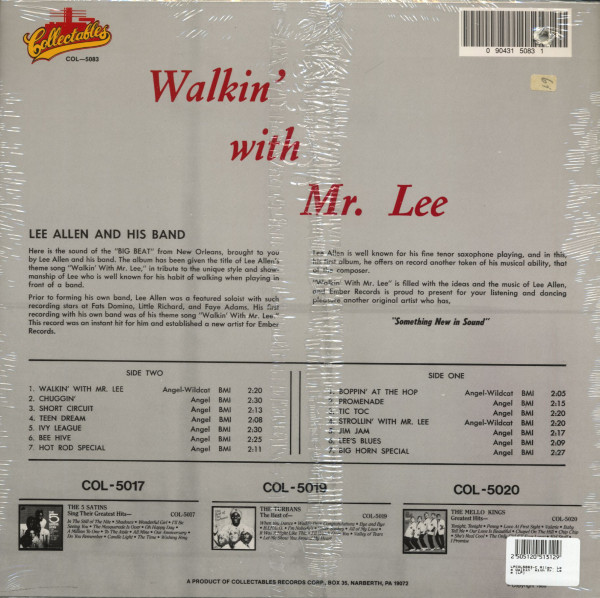 Walkin' With Mr. Lee (LP, Cut-Out)