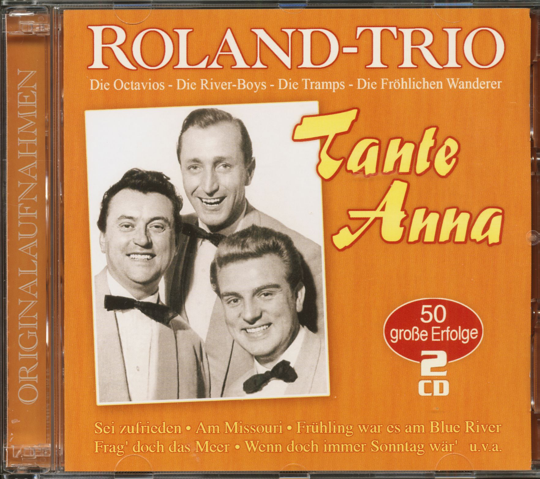 Roland-Trio CD: Tante Anna - 50 große Erfolge (2-CD) - Bear Family Records