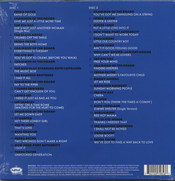 Invictus - Hot Wax - The Singles Detroit 1969-1977 (2-CD)