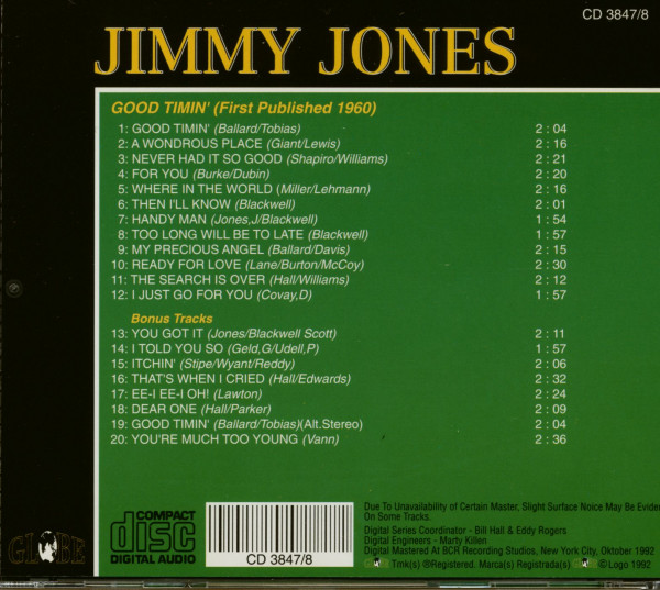 Good Timin' (CD)