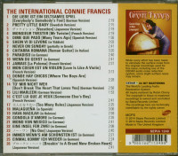 Vorschau: The International Connie Francis - Connie Sings In Nine Languages! (CD) Vorschau: The International Connie Francis - Connie Sings In Nine Languages! (CD)