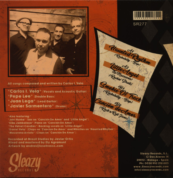 Haunted Rhythm Vol.1 (7inch, EP, 45rpm, colored Vinyl)