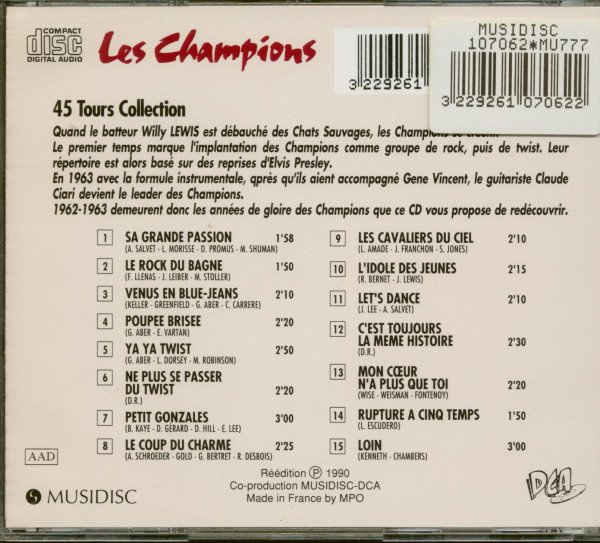 45 Tours Collection (CD)