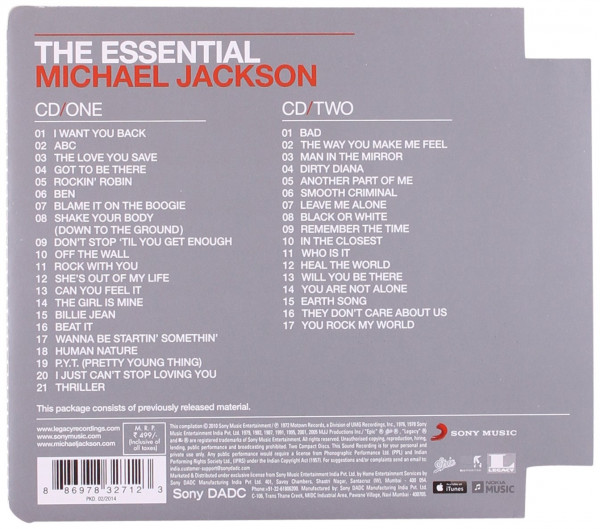 The Essential Michael Jackson (2-CD)