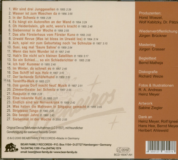 Wasser ist zum Waschen da (CD)