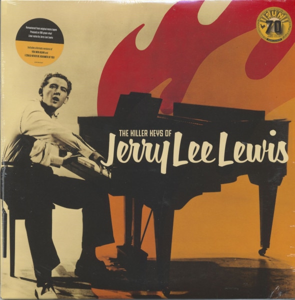 Jerry Lee Lewis - The Killer Keys Of Jerry Lee Lewis - Sun Records 70th Anniversary (LP, 180g Vinyl, Ltd.)