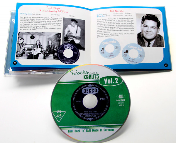 5. Bild von Various Artists: Rockin' With The Krauts - Real Rock 'n' Roll Made In Germany (CD), Vol. 2